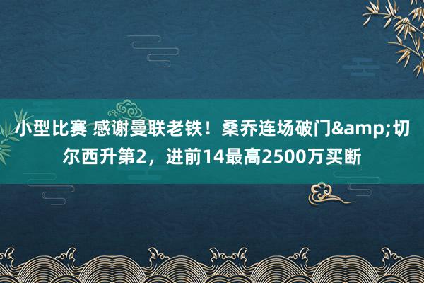 小型比赛 感谢曼联老铁！桑乔连场破门&切尔西升第2，进前14最高2500万买断